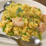 福仙樓 - 海老と野菜と卵の炒め物