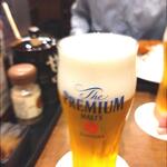 Tonkatsu Maisen - サービス グラスビール（食べログクーポン：ビールは平日のみ）