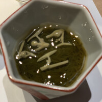 新橋 天鮨 - もずく酢とじゅんさい