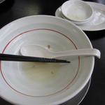 しんのじ - 完成度の高い一杯は、ｽｰﾌﾟも完食。