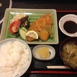 Kusakabe - 日替りランチ　豚ロースカツ定食　600円