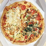 ドミノ・ピザ - クワトロ・2ハッピー(L)　4060円
