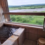Kangetsuen - 部屋の露天風呂