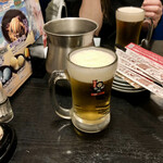 世界の山ちゃん - 生ビールはキリン