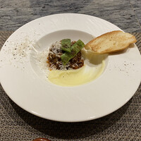 鉄板焼 ふかみ - 宮崎牛の煮込み