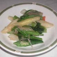 ジャスミンガーデン - 干し貝柱と夏野菜の炒め