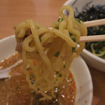 横浜ラーメン 味濱家 - 太麺