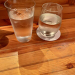 焼鳥 うの - チェイサー・賀茂金秀 特別純米