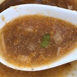 Kikka - 担々麺のスープ 下の方に摺り胡麻