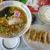 Kamon - 料理写真:ラーメン餃子セット(1000円）