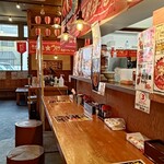 竹本商店☆つけ麺開拓舎 - カウンター席
