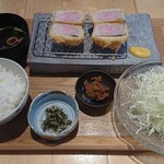 とんかつ ひこのや - 定食　ヒレ(120ｇ)