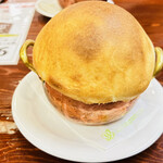 ロス・アンジェルス - 当店自慢のきのこスープ ¥860