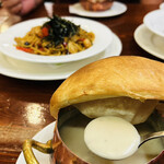 ロス・アンジェルス - 当店自慢のきのこスープ