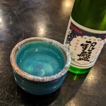 Shibadaimon Sarashina Nunoya - 銀盤冷酒