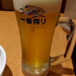 日高屋 - 生ビール　リピート