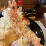 とんかつ 蒼樹 - 天使のえび。