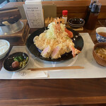 とんかつ 蒼樹 - 蒼樹ランチ（天使のえび）。