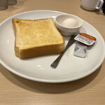 ガスト - トースト&ゆで卵セット(税込400円)