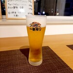 樹流 - 生ビール 600→300円