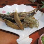 福よし - スズキの中にいたイワシ。