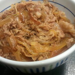 なか卯 - 2011/12/16 和風牛丼+玉子セット