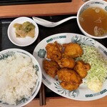 Hidakaya - 唐揚げ定食