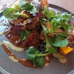 369Terrace Cafe - 豚肉のコンフィ