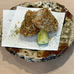 登喜和鮨 - 赤甘鯛　ウロコ揚げ