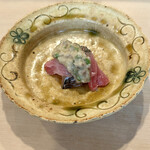 登喜和鮨 - 佐渡産黒マグロの叩き