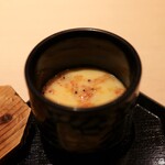 Shimbashi Tenzushi - 桜エビの茶碗蒸し