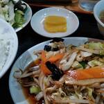 自家製麺 味一番 - 料理写真:野菜炒め定食