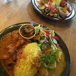 ハジカミ - サラダと、、、なんだろ？