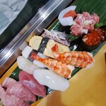 Dobashi Zushi - おまかせにぎりの１，５人前のにぎり