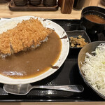 Tonkatu maruya - ■かつカレー定食¥900