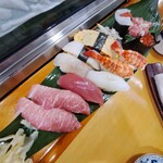土橋寿司 - おまかせにぎりの１，５人前のにぎり