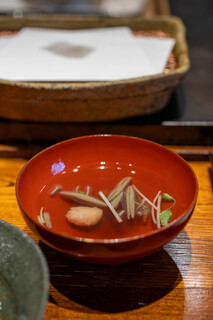 Mikawa Zezankyo - 2023.6 海老真薯と蓴菜のお吸い物