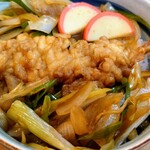 岩正 - きしめん＋天南丼