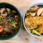 岩正 - きしめん＋天南丼