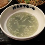 大衆食堂 ゑびすホール - スープ