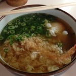 てん狗 - 和風ラーメンのてんぷら玉子入