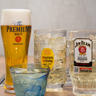 ◇All-you-can-drink for single items◇1,480 yen (excluding tax)♪