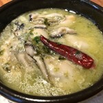 Hiroshima prefecture Oyster with Ajillo rock seaweed flavor