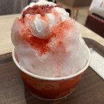 ブル プル - 苺ミルクかき氷