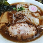 らーめん まる幸 - わんたん麺アップ