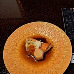福松荘 - 金目鯛の煮付け　今までのは冷めて味も薄かったが今回は熱々で味も濃くて美味しかった！