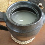 きむら - 蕎麦湯は濃厚タイプ