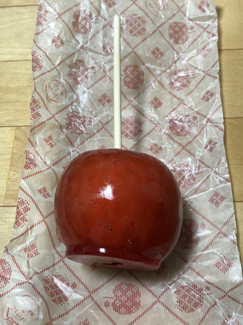 ふじさきまちのりんごあめ - 北常盤/スイーツ | 食べログ