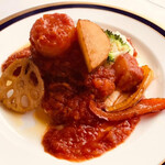 Restaurant adagio - 豚肩ロースのトマト煮