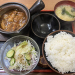 千秋庵 - イベリコ豚シチュー定食